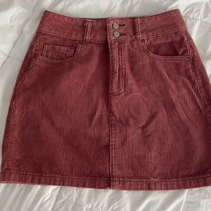 Corduroy Pacsun mini skirt